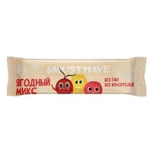 Батончик Must Have Полезный перекус Ягодный микс злаковый 25 г
