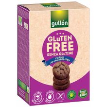 Печенье Gullon с кусочками шоколада без глютена 200 г