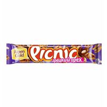 Батончик Picnic King size шоколадный с грецким орехом 55 г