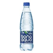 Вода питьевая BonaAqua газированная 500 мл
