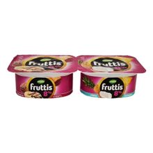 Йогуртный продукт Fruttis банан-пина колада 8% БЗМЖ 115 г