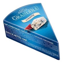 Сыр мягкий GrandBlu Creamy Сливочный с голубой плесенью 56% 100 г
