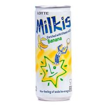 Газированный напиток Lotte Milkis банан 250 мл