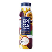 Йогурт питьевой Epica маракуйя-мангостин 2,5% 260 г