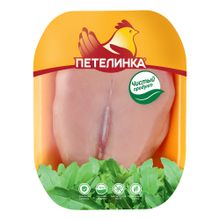 Грудка цыпленка-бройлера без кожи Петелинка охлажденная ~900 г