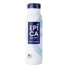Йогурт питьевой Epica натуральный 2,9% БЗМЖ 260 мл